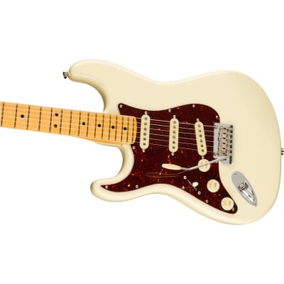 Fender American Professional II Stratocaster, Maple Fingerboard, Olympic White, Left Handed image 5