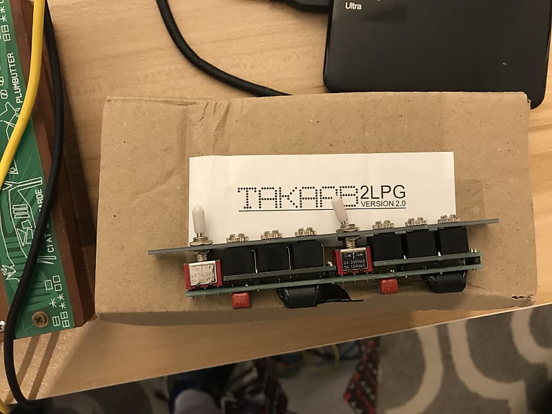 Takaab 2LPG v2 - Dual Passive Low Pass Gate Eurorack Module image 1