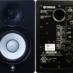 Yamaha HS50M 2013 Black PAIR (Similar to Yamaha HS5) | Reverb