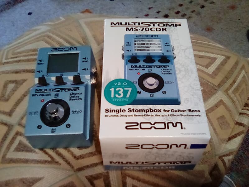 Zoom MS-70CDR MultiStomp