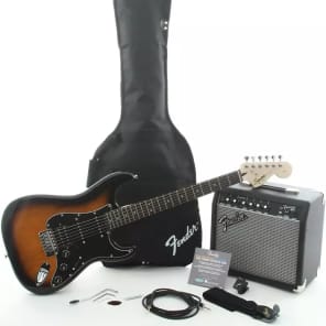 Squier "Stop Dreaming, Start Playing!" Affinity HSS Stratocaster w/ Frontman 15G Amp Pack