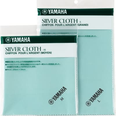 Yamaha Silver Polishing Cloth - Medium image 2