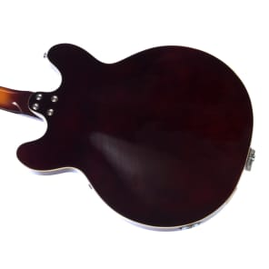 Airline Guitars H78 - Honeyburst - Vintage Reissue Semi Hollow Electric Guitar - NEW! image 2