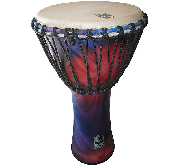 Toca Percussion SFDJ-12WP Synergy Freestyle Rope Tuned Djembe - 12" image 1