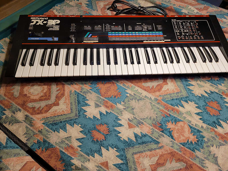 Roland JX-3P 61-Key Programmable Preset Polyphonic Synthesizer