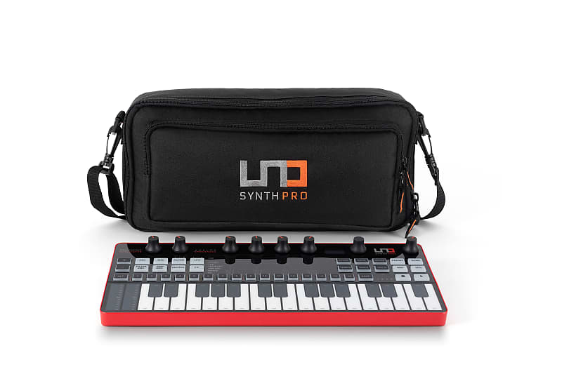 IK Multimedia UNO Synth Pro Desktop 32-Key analog synthesizer - with free travel bag via rebate image 1
