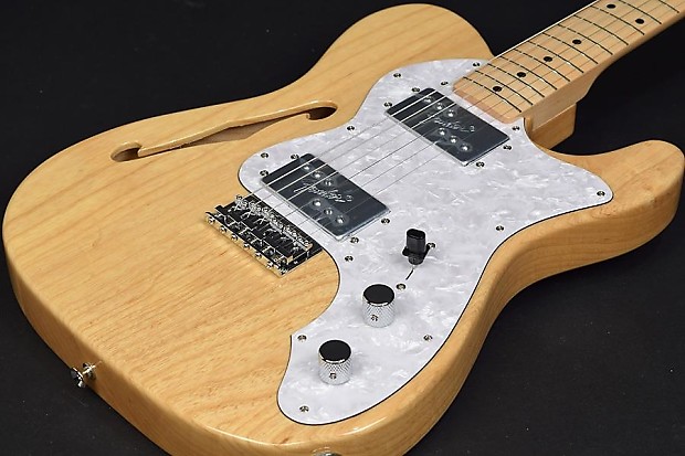 [BRAND NEW] Fender Japan Exclusive Classic 70s Telecaster Thinline 2015  Natural