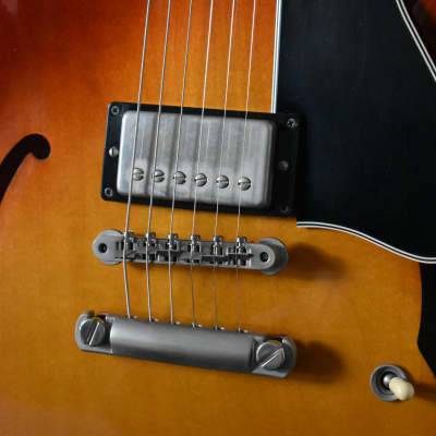 2002 Gibson Memphis Yamano ’60 ES-335 Block (ESDY-TE) Iced Tea Sunburst w/OHSC & Paperwork image 8