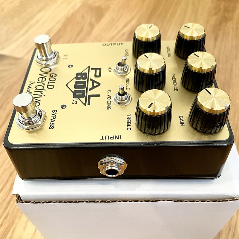 PedalPalFx - PAL800 GOLD Overdrive
