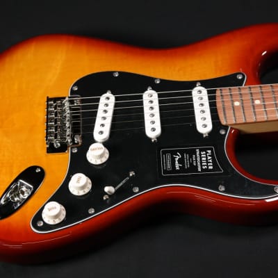 Fender Player Stratocaster Plus Top - Pau Ferro Fingerboard - Tobacco Sunburst - 690 image 1