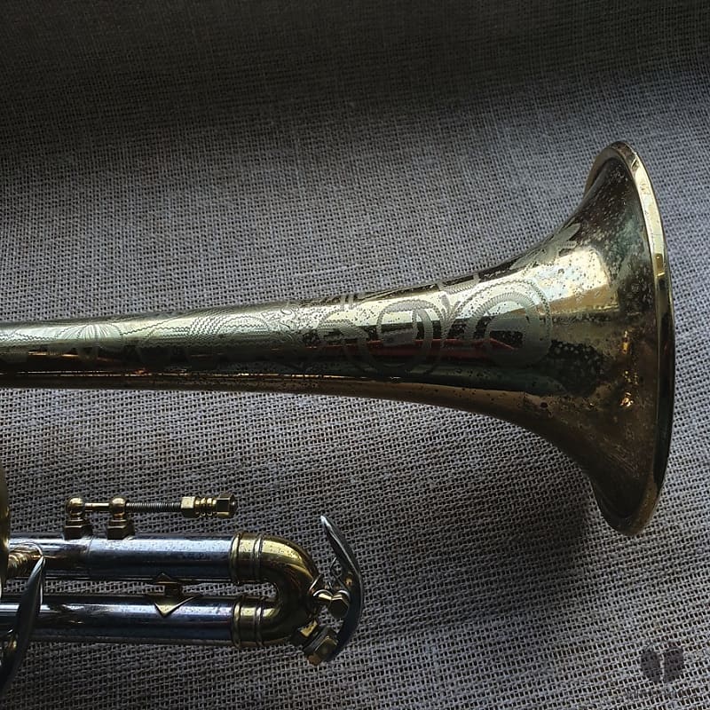 E.K. Blessing SUPER Artist Large Bore cornet, case, | Reverb