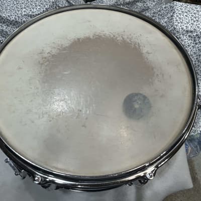 Slingerland 8 Lug Snare Drum 12/1965 - Deep Blue Sparkle image 15