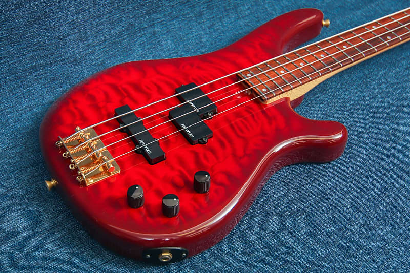 Fernandes FRB-42 Bass 1990-s Redburst | Reverb UK