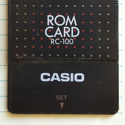 CASIO VZ RC-100 ROM カード