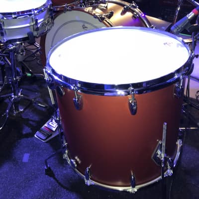 Gretsch Broadkaster Drum Kit 2019 Satin Copper 24/13/18 image 2