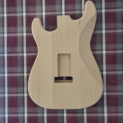 Woodtech Routing - Paint Grade Alder Stratocaster Body - Unfinished image 2