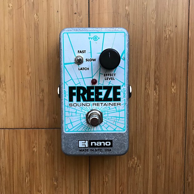Electro-Harmonix Freeze with soft switch mod