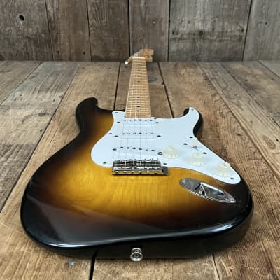 Fender Stratocaster Sunburst and Tweed Vibrolux 5F11 Amplifier One Owner Vintage 1957 image 8