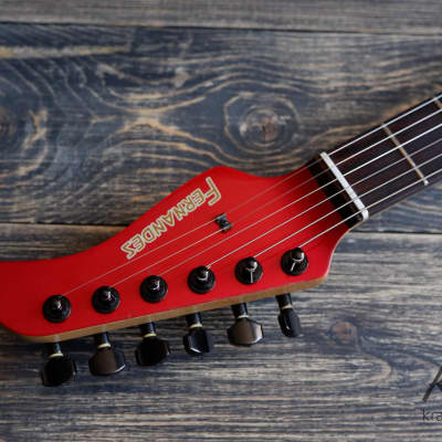 Fernandes SFR-50 1990`s Candy Apple Red | Reverb