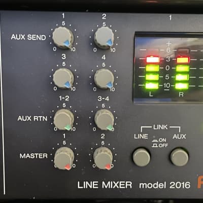Fostex 2016 16-Input Line Mixer image 1