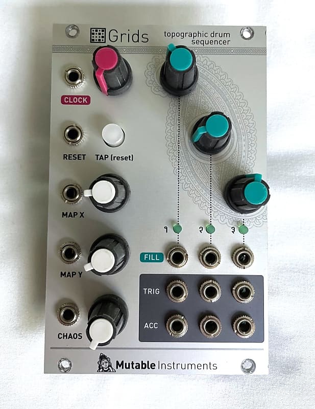 Mutable Instruments Grids 2014 - 2021 - Silver