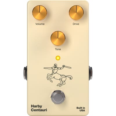 Harby Pedals Centauri Overdrive / Boost / Buffer Guitar Pedal image 1