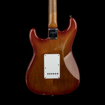 Fender Custom Shop Empire 67 Stratocaster Relic - Wide Fade Aged Cherry Sunburst #47391 image 4