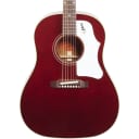 Gibson '60s J-45 Original Acoustic Guitar (with Case), Wine Red