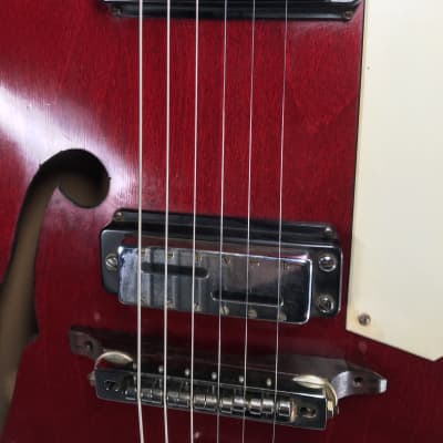 GIMA archtop thinline guitar 1960s - German vintage image 7