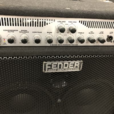 Fender Bassman 250/210 Bass Combo Amp Black image 2