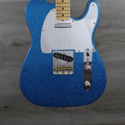 Fender J Mascis Signature Telecaster Bottle Rocket Blue Flake image 2