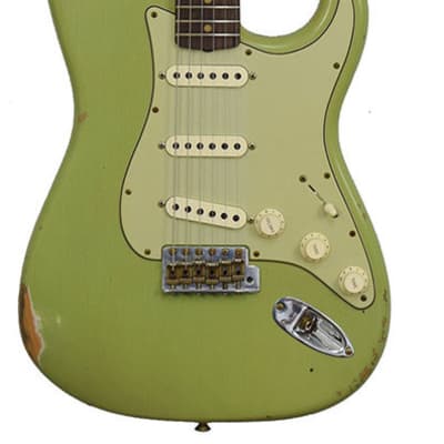 Fender Stratocaster 60 Relic FA-Sweet Pea Green for sale