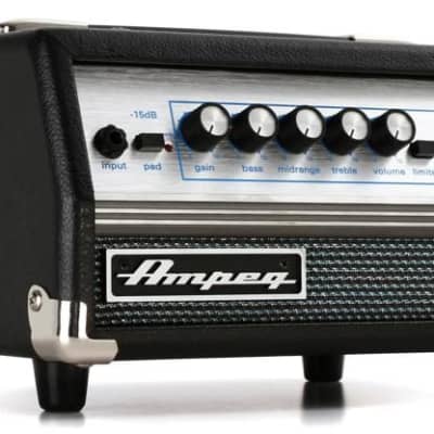Ampeg Micro VR 200-Watt Compact Solid State Bass Amp Head image 1