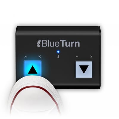 IK Multimedia iRig BlueTurn Bluetooth Page Turner For Iphone, Ipad, Mac, Android image 4