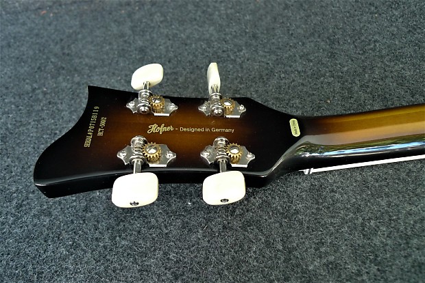 4 HOFNER 2 2 Chrome Bass Guitar Tuners Keys fromHCT500 1 Contemporary Beatle Bass
