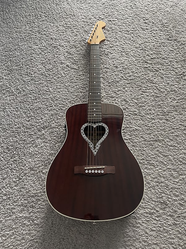 FENDER Alkaline Trio Malibu アコースティックギター Fender Alkaline Trio Malibu Mahogany Acoustic Guitar - YouTube