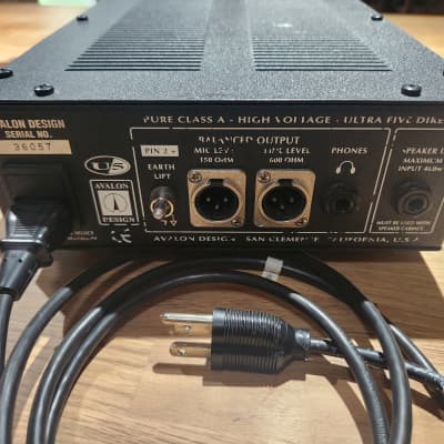 Avalon U5 Direct Box & Instrument Preamplifier | Reverb