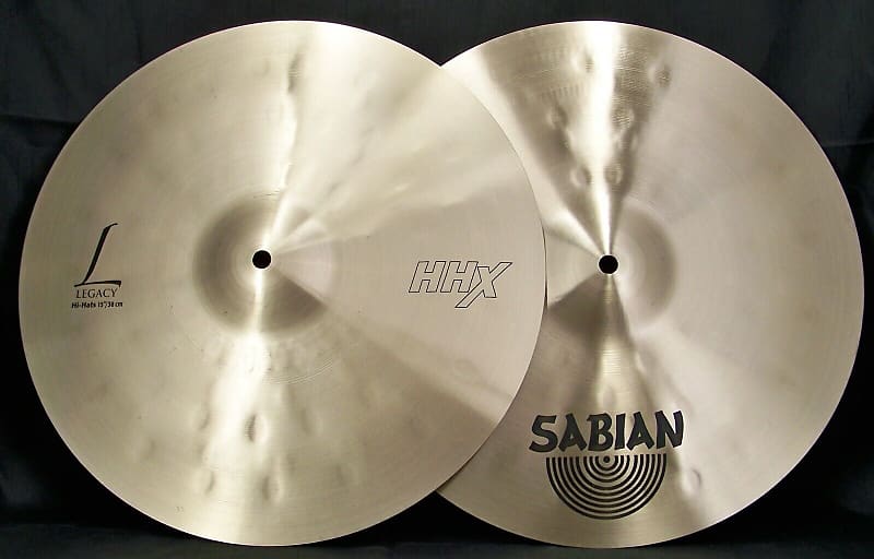 Sabian HHX 15” Legacy Hi Hat Cymbals/Model # 11502XLN/Old Logo image 1