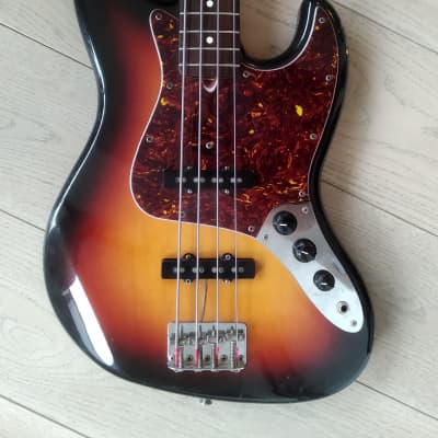Fender Squier JV Jazz Bass 1983 Sunburst image 1