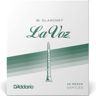 Rico La Voz Bb Clarinet 10-Pack, Medium Hard Strength image 2