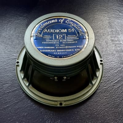 Goodmans audiom 90　TA-4181A近似　46cm 18インチ Goodmans audiom 90TA-4181A近似46cm 18インチ