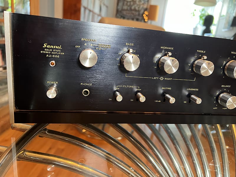 SANSUI AU-666 TU-7700 combo  			