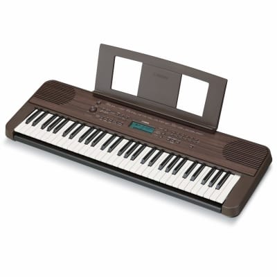 Yamaha PSR-E360 DW -61 Keys Portable Keyboard 2023 - Dark Walnut