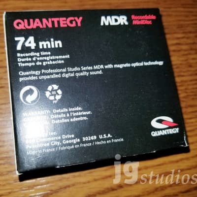 Quantegy - MDR Professional Studio Series - Blank Minidisc 5 pack NEW! image 4