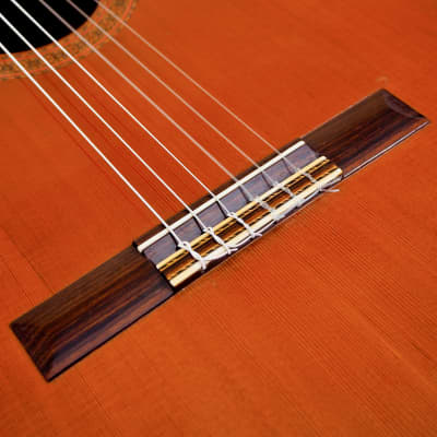1976 Mitsuru Tamura 1500 Vintage Flamenco Nylon String Acoustic Guitar w/ Case image 8