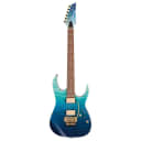Ibanez RG420HPFM Electric Guitar (Blue Reef Gradation)