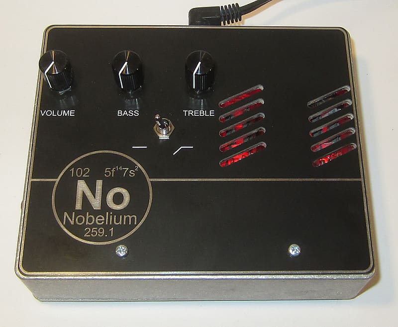 Nobelium Bass Preamp (Nobel Preamp clone) 2023 - Black