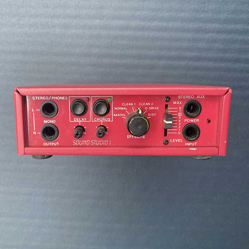 Nobels Sound Studio 1 Red Headphone amp / preamp (Rockman X100 style)