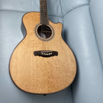 Hsienmo Autumn Bear-claw Sitka Spruce + Wild Indian Rosewood Full Solid Acoustic Guitar SOLD image 3