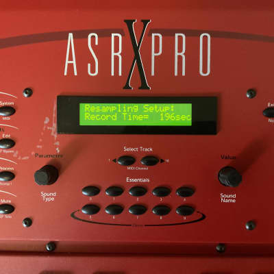 Ensoniq ASR-X Pro Resampling Production Studio 1998 - Red image 3
